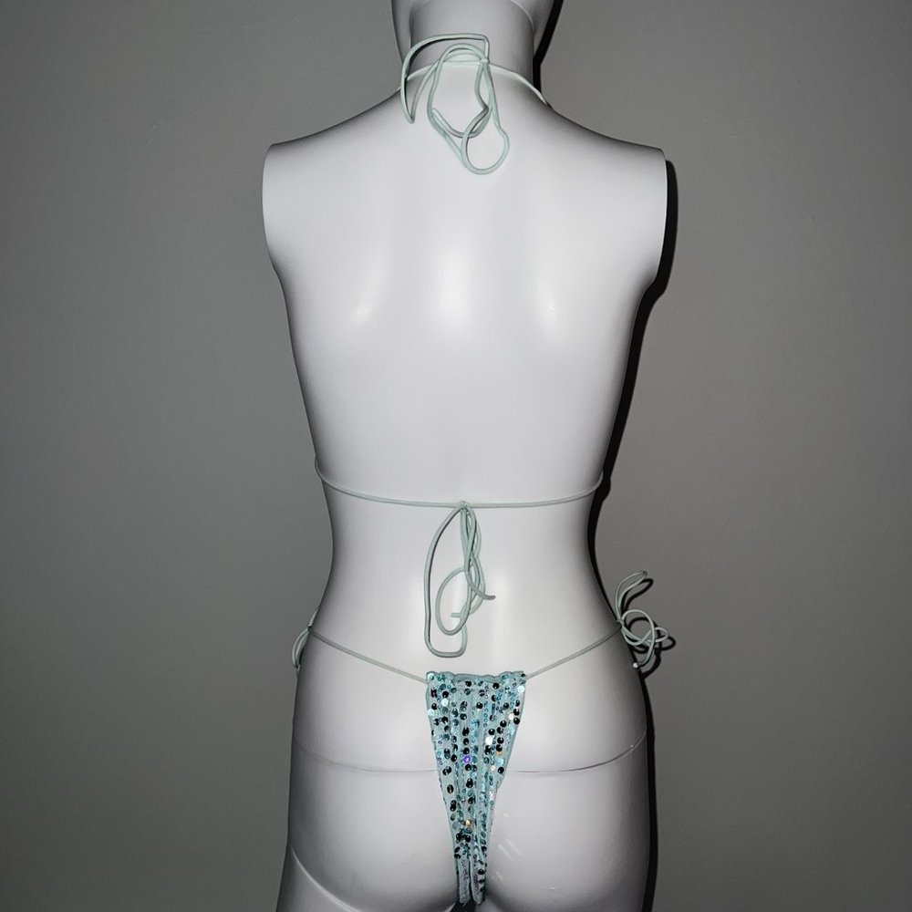 sequin string bikini - Picture 3 of 4